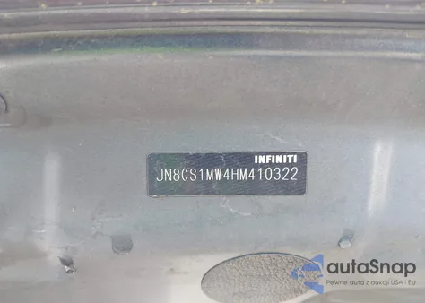 2017 Infiniti Qx70 z USA, uszkodzony, nr VIN JN1BJ0RRXHM403885